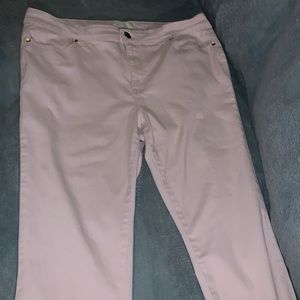 Light pink pants